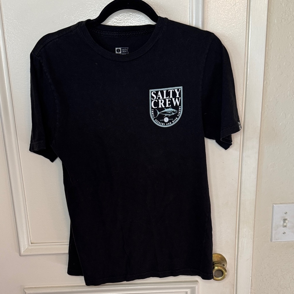 Salty Crew Black Short Sleeve Tee